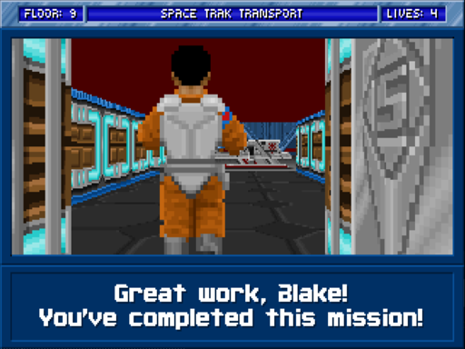 Blake Stone Aliens of Gold - Mission 1 Complete