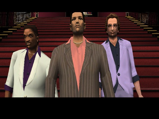 GTA Vice City - Tommy with Lance and Ken