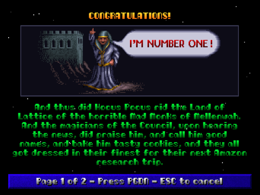 Hocus Pocus - Episode 1 Ending 1