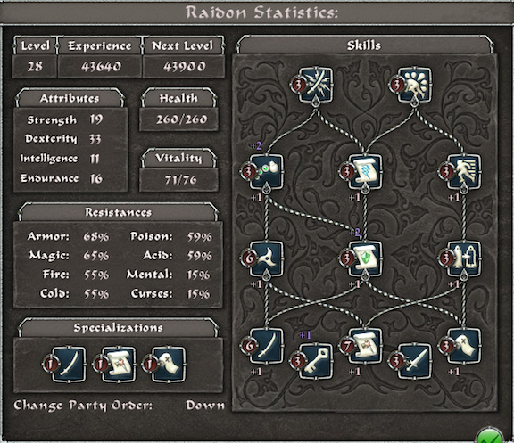 Raidon_Statistics