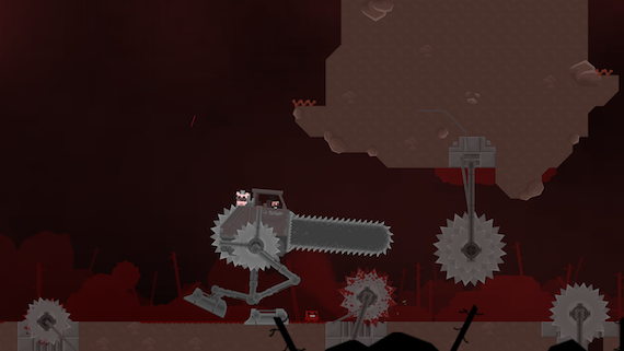Super Meat Boy - Level 1 Boss Lil Slugger